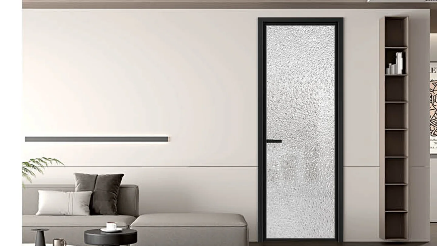 Interior Doors range scene two, catalogue design rendering