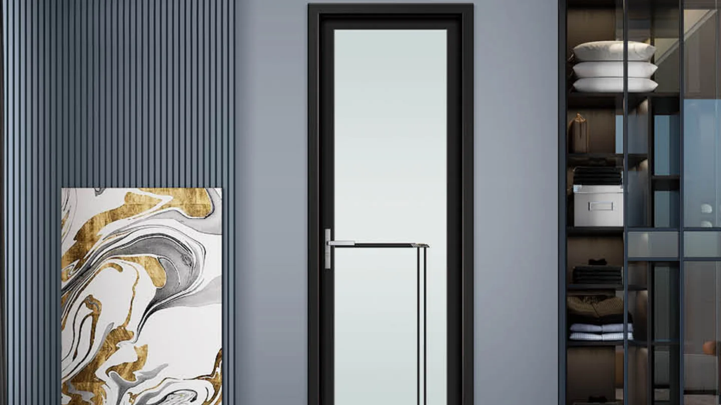 Interior Doors range, catalogue design rendering